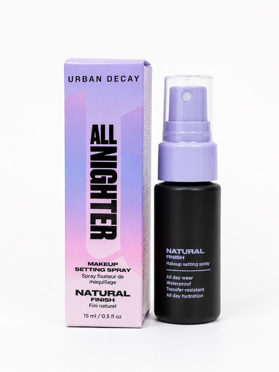 Urban Decay Other - Urban Decay All Nighter Natural Finish Makeup Setting Spray Mini NIB